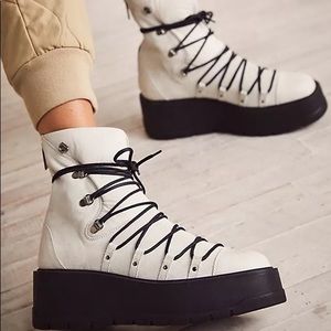 Free People Simone Wedge Boots